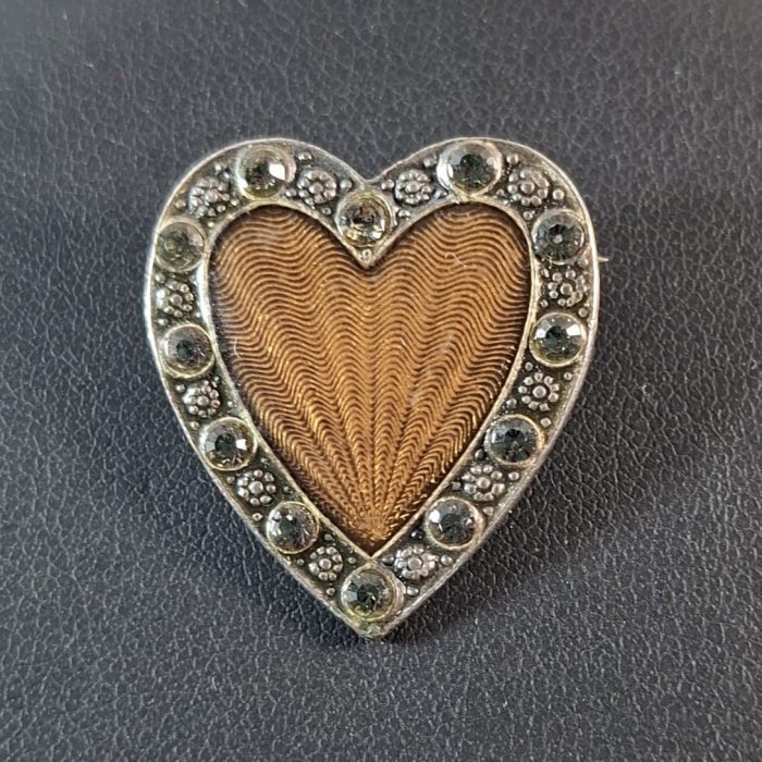 Broche Vintage Catherine Popesco - Décor De Fruits, Bijou Ancien, Occasion